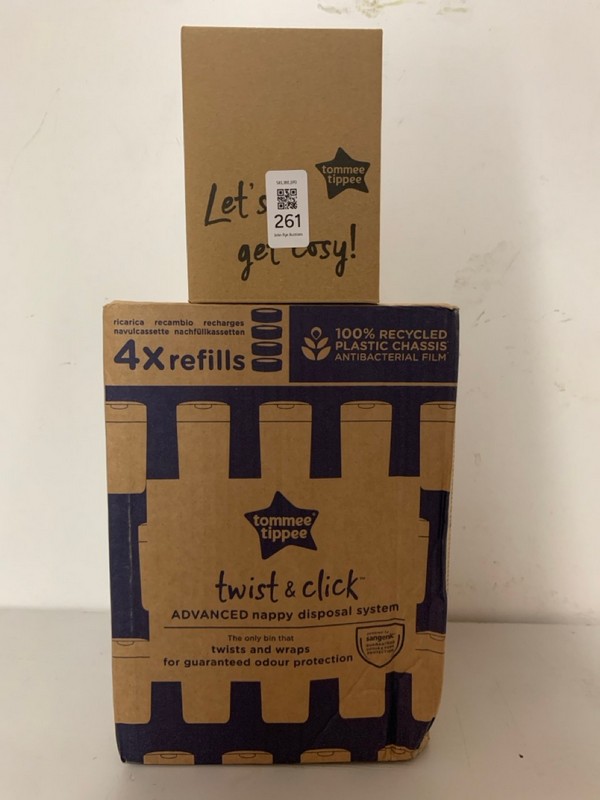 Lot 261  
            Nottingham SR3 - Delivery Only 

                
2 X ITEMS INCLUDING ADVANCED NAPPY DISPOSAL SYSTEM