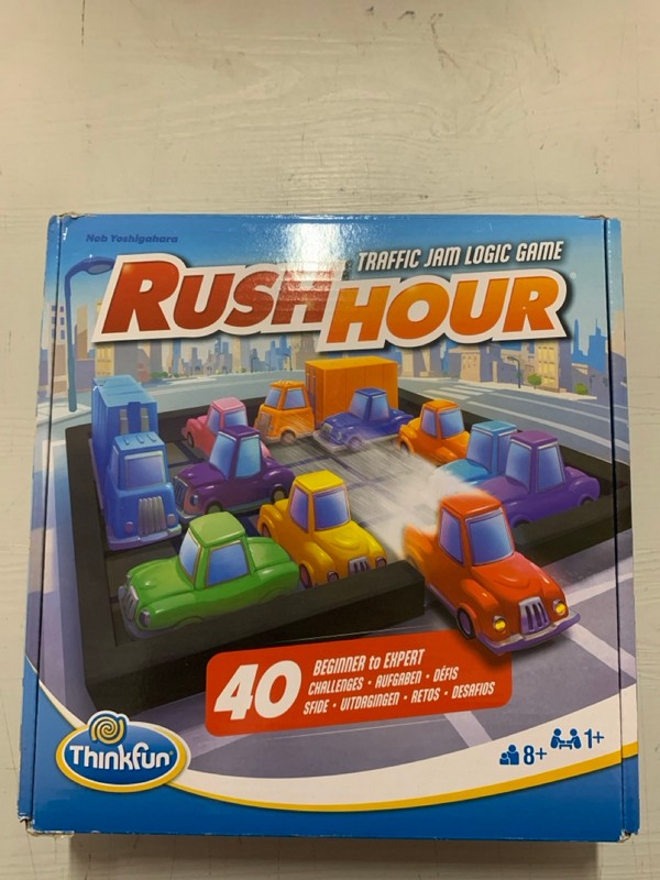Lot 263  
            Nottingham SR3 - Delivery Only 

                
3 X ITEMS INCLUDING THINKFUN RUSH HOUR - Image 2