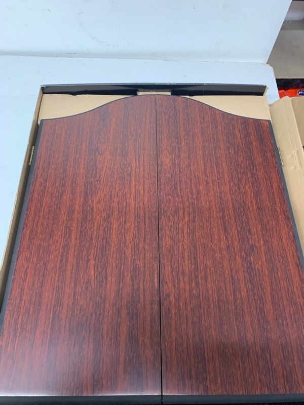 Lot 268  
            Nottingham SR3 - Delivery Only 

                
WINMAU DARTBOARD CABINATE DELUX - Image 2