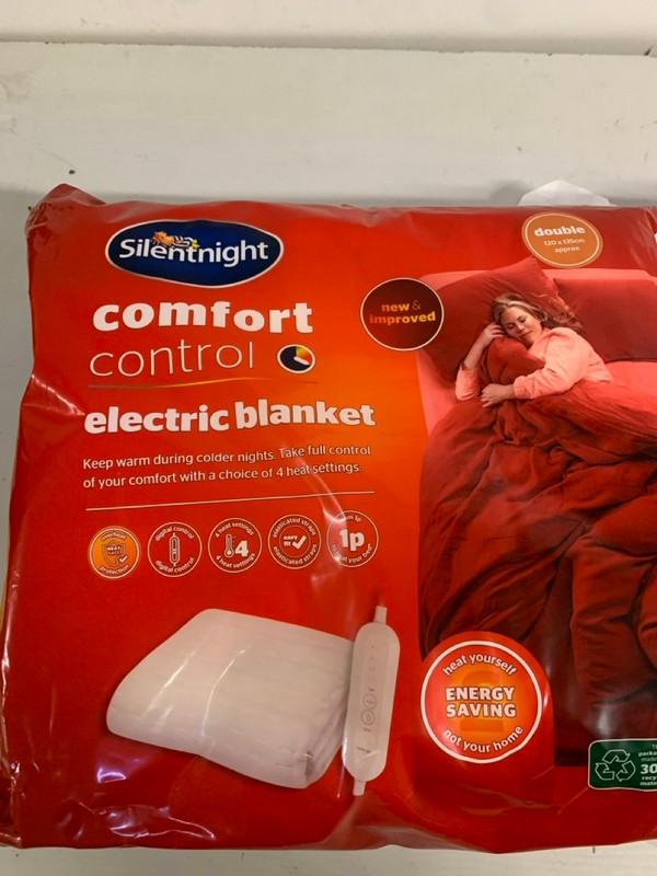 Lot 272  
            Nottingham SR3 - Delivery Only 

                
2 X SILENTNIGHT ELECTRIC BLANKET - Image 2