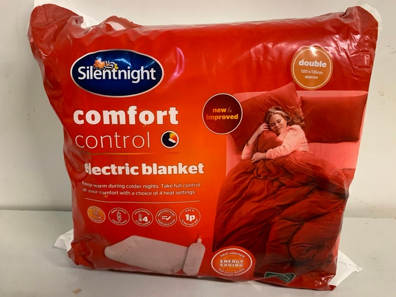 Lot 274  
            Nottingham SR3 - Delivery Only 

                
2 X SILENTNIGHT ELECTRIC BLANKET - Image 3
