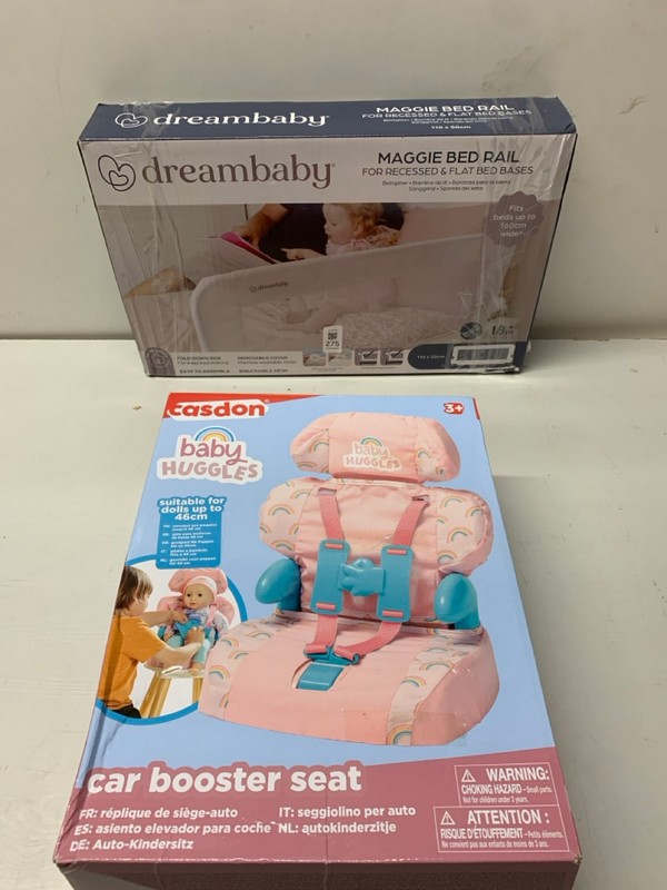 Lot 275  
            Nottingham SR3 - Delivery Only 

                
DREAMBABY MAGGIE BED RAIL