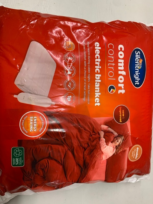 Lot 278  
            Nottingham SR3 - Delivery Only 

                
3 X ITEMS TO INCLUDE SILENT NIGHT ELECTRIC BLANKET - Image 2