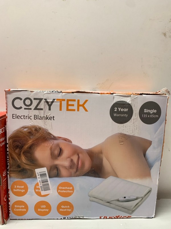 Lot 278  
            Nottingham SR3 - Delivery Only 

                
3 X ITEMS TO INCLUDE SILENT NIGHT ELECTRIC BLANKET - Image 4