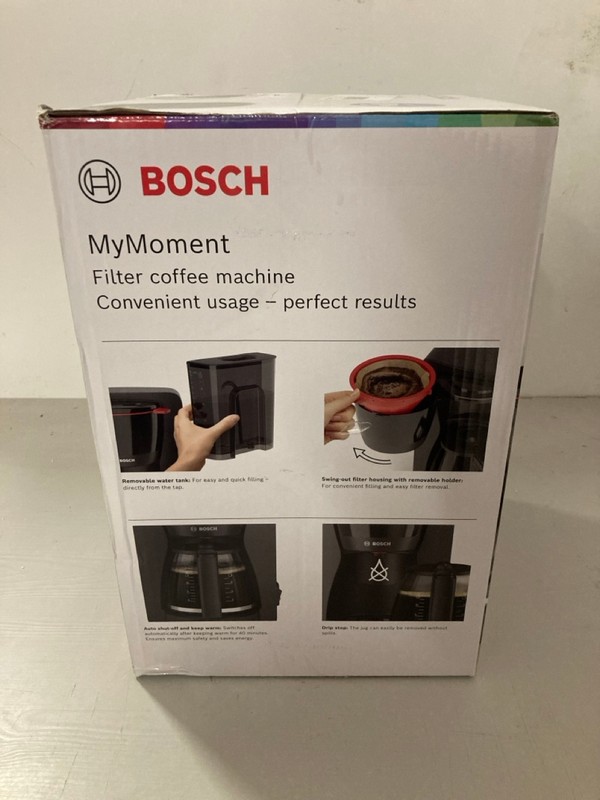 Lot 27  
            Nottingham SR3 - Delivery Only 

                
BOSCH MY MOMENT FILTER COFFEE MACHINE GLASS JUG