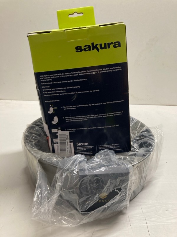 Lot 283  
            Nottingham SR3 - Delivery Only 

                
2 X ITEMS TO INCLUDE SAKURA SEAT COVERS - Image 3