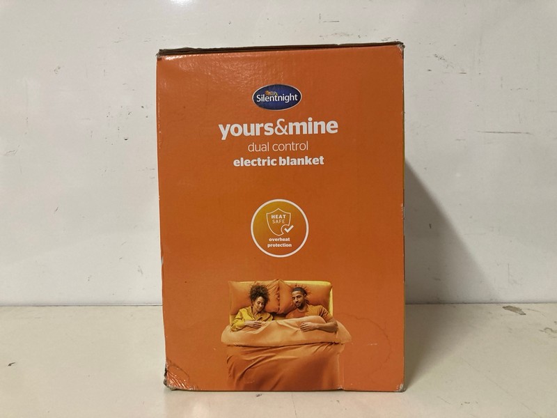 Lot 290  
            Nottingham SR3 - Delivery Only 

                
SILENT NIGHT YOURS N MINE DUAL CONTROL ELECTRIC BLANKET