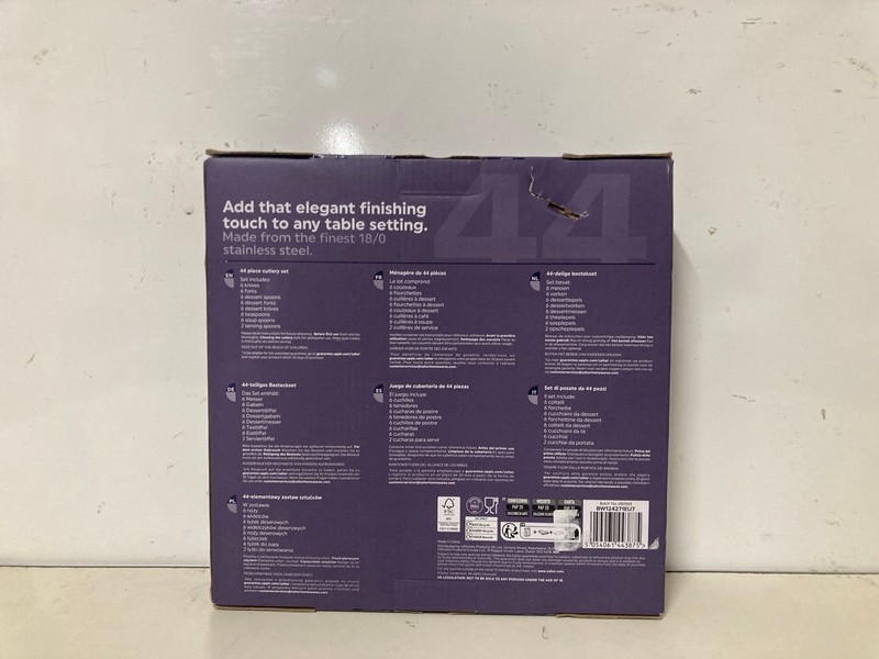 Lot 294  
            Nottingham SR3 - Delivery Only 

                
SALTER WINSLOW CUTLERY SET - Image 3