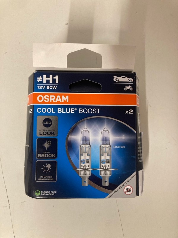 Lot 297  
            Nottingham SR3 - Delivery Only 

                
4 X ITEMS TO INCLUDE OSRAM COOL BLUE BOOST - Image 3