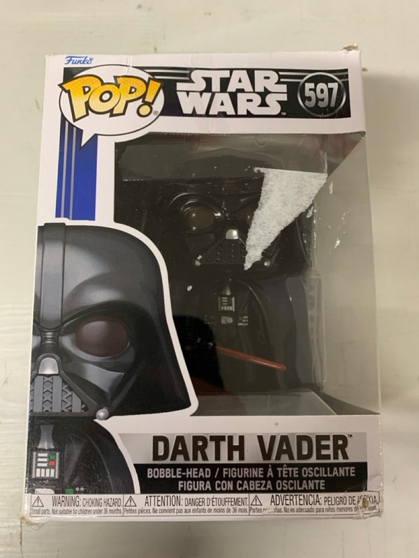 Lot 300  
            Nottingham SR3 - Delivery Only 

                
2 X  FUNKO POP FIGURES TO INCLUDE DARTH VADER