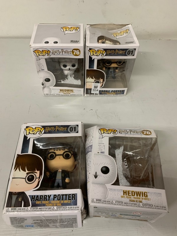 Lot 304  
            Nottingham SR3 - Delivery Only 

                
2 X  FUNKO POP FIGURES TO INCLUDE  HARRY POTTER
