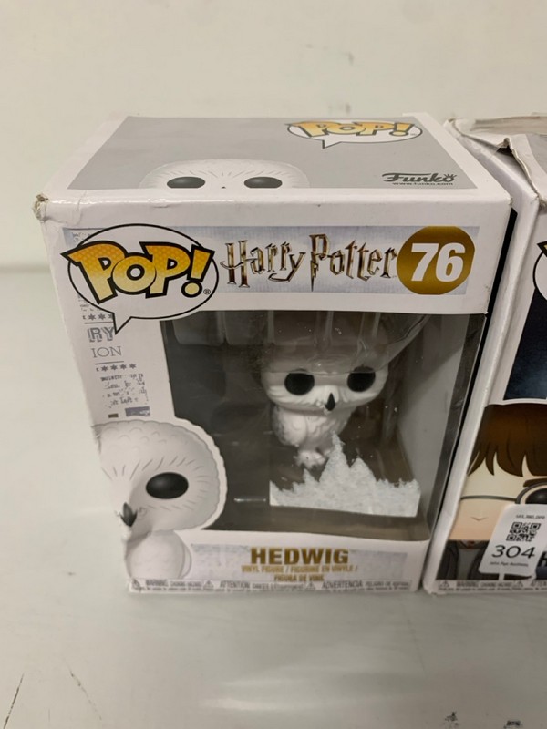 Lot 304  
            Nottingham SR3 - Delivery Only 

                
2 X  FUNKO POP FIGURES TO INCLUDE  HARRY POTTER