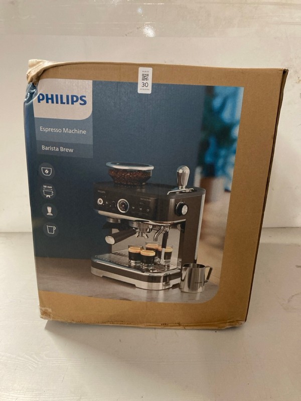Lot 30  
            Nottingham SR3 - Delivery Only 

                
PHILIPS BARISTA BREW ESPRESSO MACHINE