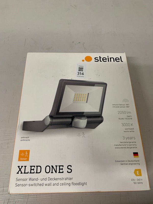 Lot 314  
            Nottingham SR3 - Delivery Only 

                
STEINEL XLED ONE S - Image 2