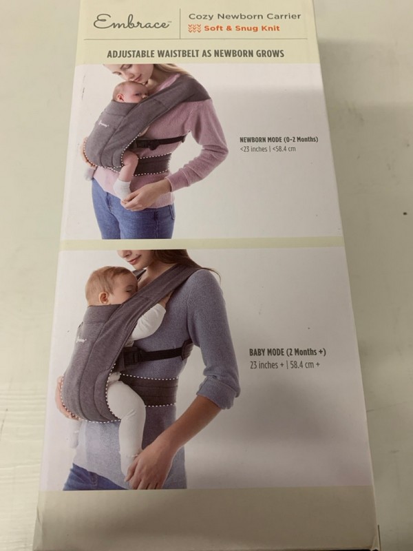 Lot 315  
            Nottingham SR3 - Delivery Only 

                
EGROBABY COZY NEWBORN CARRIER - Image 3