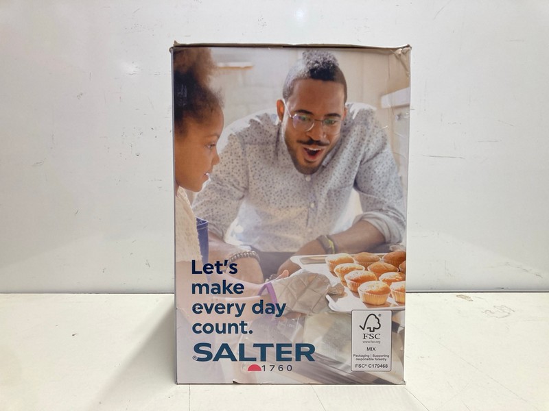 Lot 326  
            Nottingham SR3 - Delivery Only 

                
SALTER ASPEN STAND MIXER