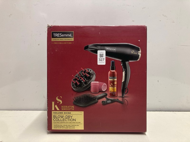 Lot 327  
            Nottingham SR3 - Delivery Only 

                
TRESEMME BLOW DRY COLLECTION