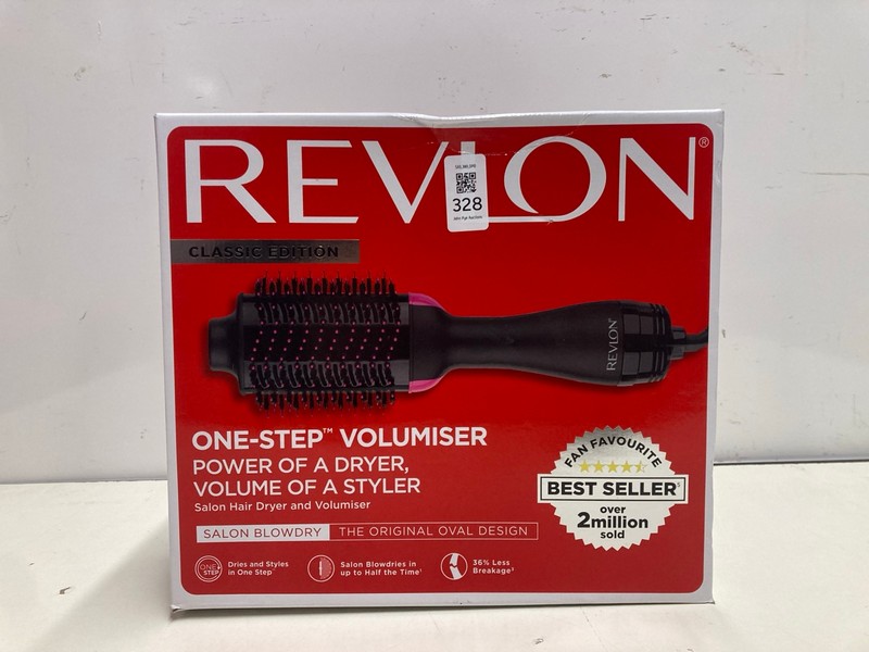 Lot 328  
            Nottingham SR3 - Delivery Only 

                
REVLON ONE STEP VOLUMISER