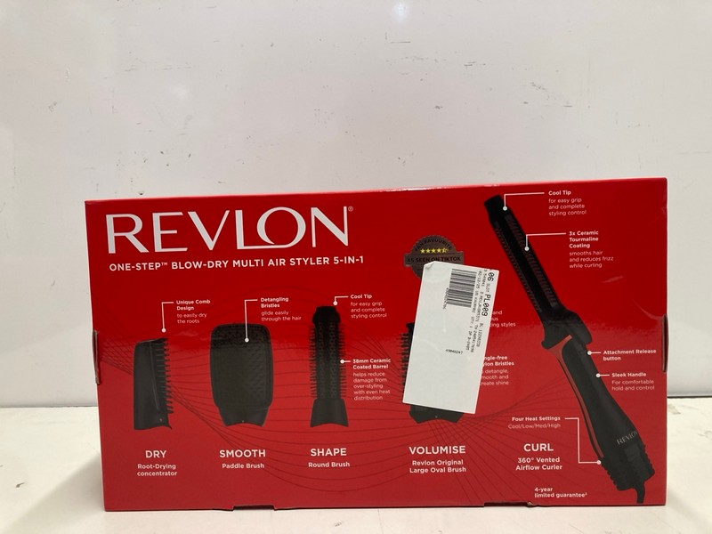 Lot 329  
            Nottingham SR3 - Delivery Only 

                
REVLON ONE STEP BLOW DRY MULTI AIR STYLER