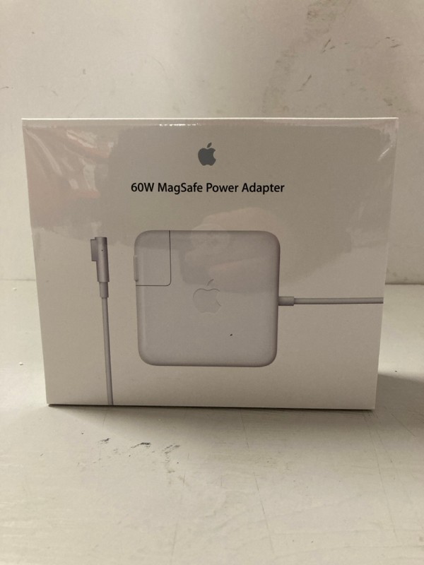 Lot 32  
            Nottingham SR3 - Delivery Only 

                
APPLE 60W MAGSAFE POWER ADAPTER (SEALED)