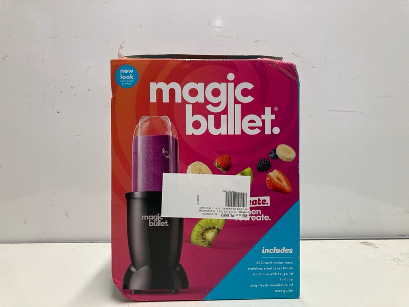 Lot 331  
            Nottingham SR3 - Delivery Only 

                
MAGIC BULLET BLENDER - Image 4