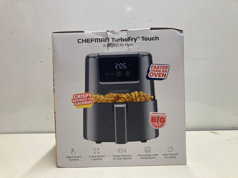 Lot 332  
            Nottingham SR3 - Delivery Only 

                
CHEFMAN TURBOFRY TOUCH - Image 3