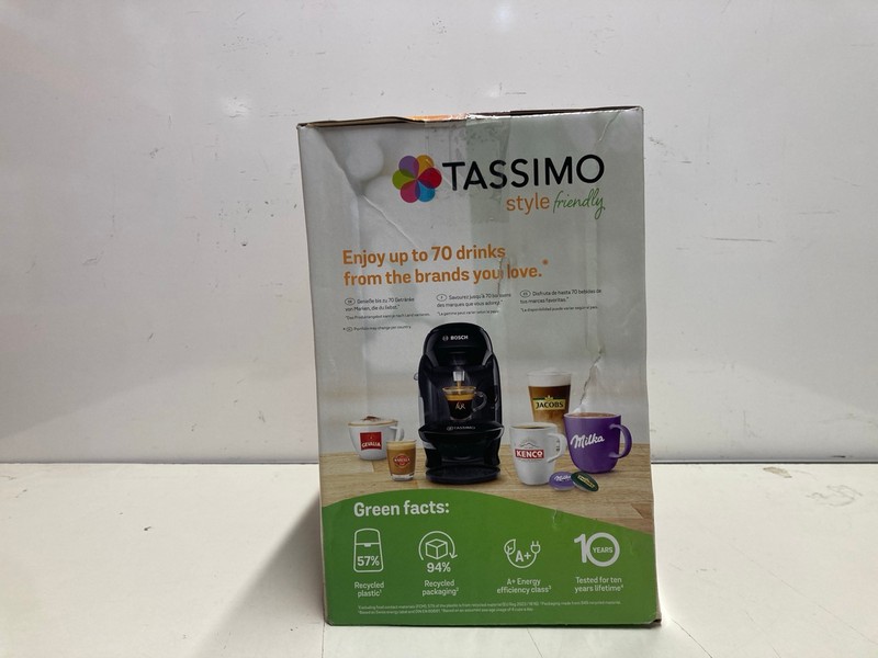 Lot 334  
            Nottingham SR3 - Delivery Only 

                
TASSIMO THE COMPACT ONE - Image 4