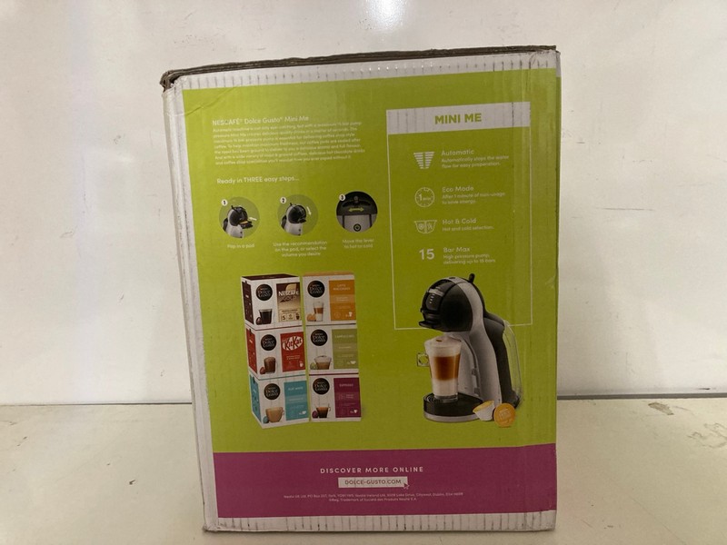 Lot 337  
            Nottingham SR3 - Delivery Only 

                
NESCAFE DOLCE GUSTO MINI ME STARTER KIT - Image 2