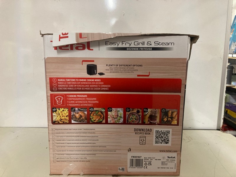 Lot 339  
            Nottingham SR3 - Delivery Only 

                
TEFAL EASY FRY AND GRILL