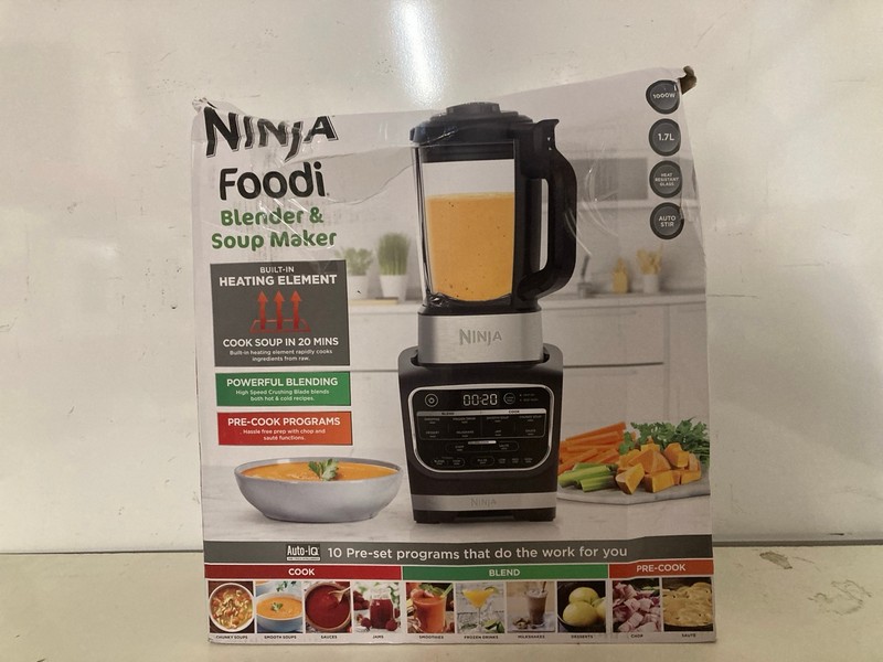 Lot 340  
            Nottingham SR3 - Delivery Only 

                
NINJA FOODI BLENDER AND SOUP MAKER - Image 3