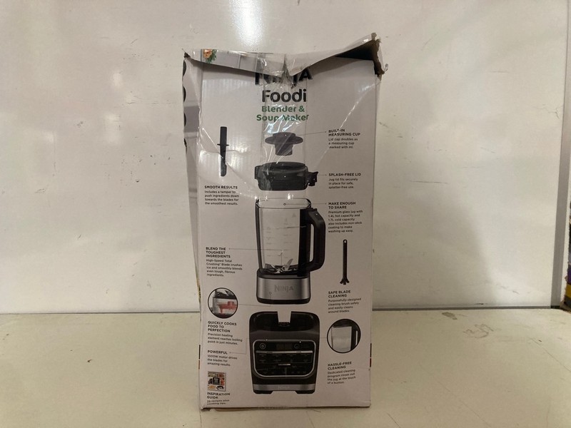 Lot 340  
            Nottingham SR3 - Delivery Only 

                
NINJA FOODI BLENDER AND SOUP MAKER - Image 4