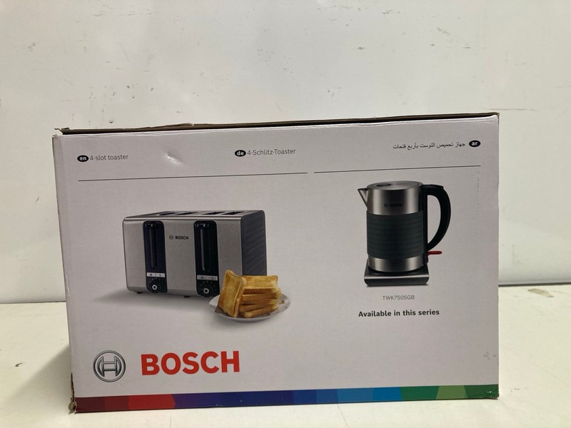 Lot 341  
            Nottingham SR3 - Delivery Only 

                
BOSCH 4 SLICE TOASTER - Image 2