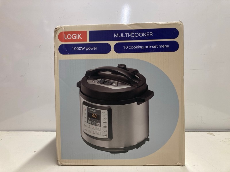 Lot 345  
            Nottingham SR3 - Delivery Only 

                
LOGIK MULTI-COOKER - Image 2