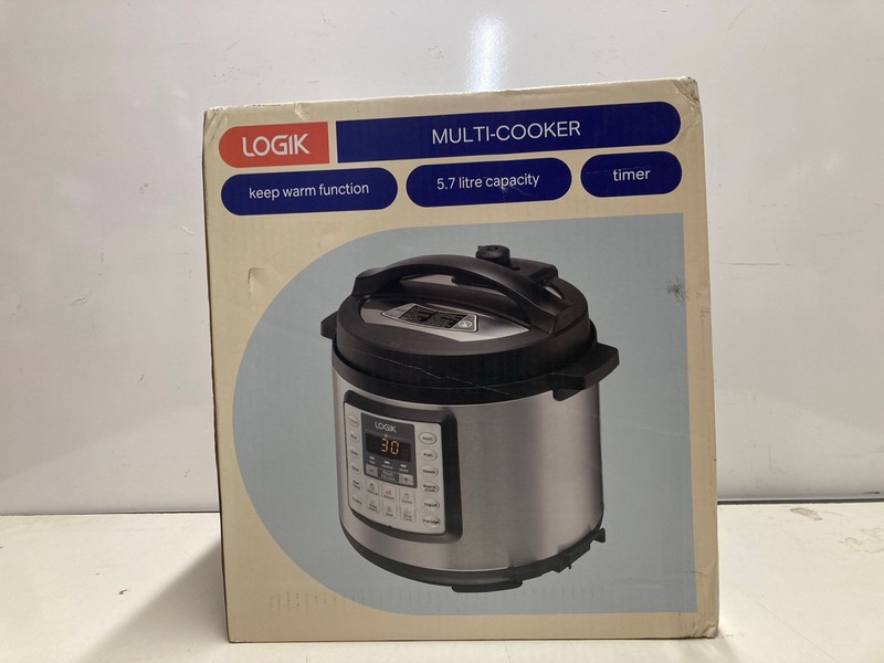Lot 345  
            Nottingham SR3 - Delivery Only 

                
LOGIK MULTI-COOKER - Image 4