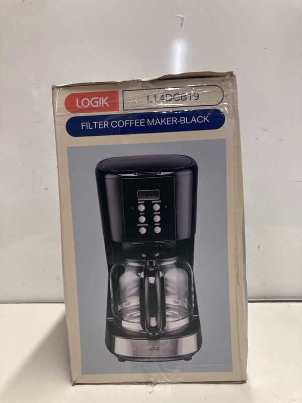 Lot 346  
            Nottingham SR3 - Delivery Only 

                
LOGIK FILTER COFFEE MAKER-BLACK - Image 4