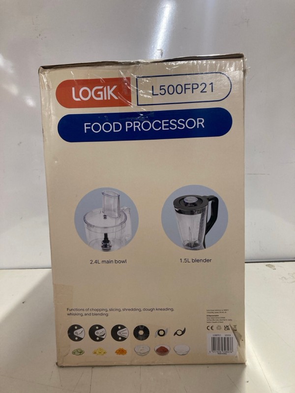 Lot 347  
            Nottingham SR3 - Delivery Only 

                
LOGIK FOOD PROCESSOR - Image 4