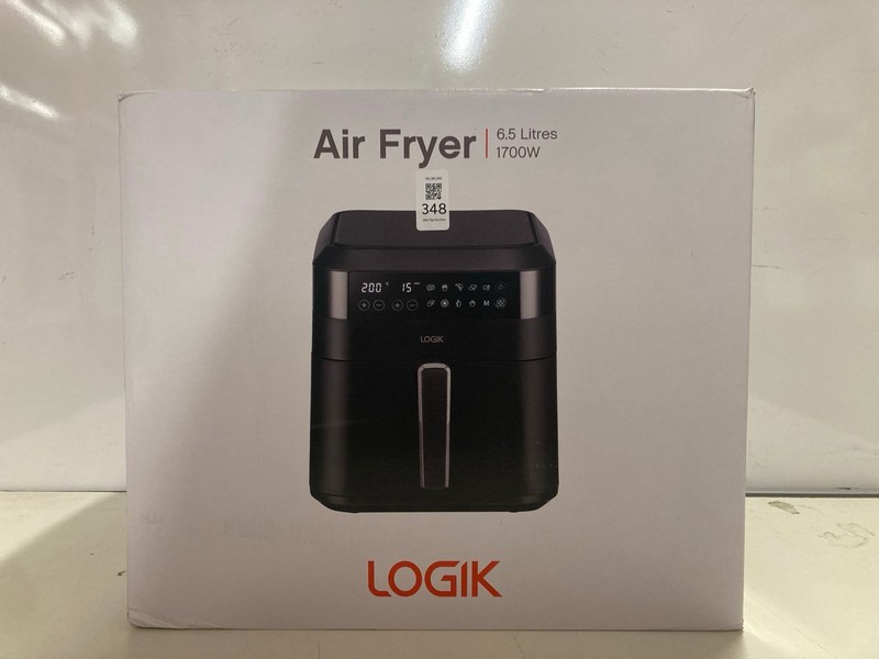 Lot 348  
            Nottingham SR3 - Delivery Only 

                
LOGIK AIR FRYER