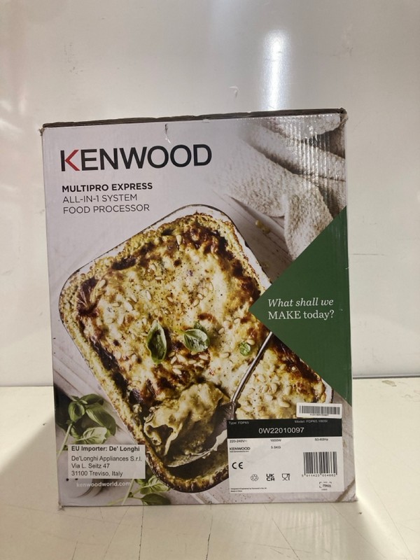 Lot 351  
            Nottingham SR3 - Delivery Only 

                
KENWOOD MULTI PRO EXPRESS ALL IN ONE SYSTEM FOOD PROCESSOR - Image 4