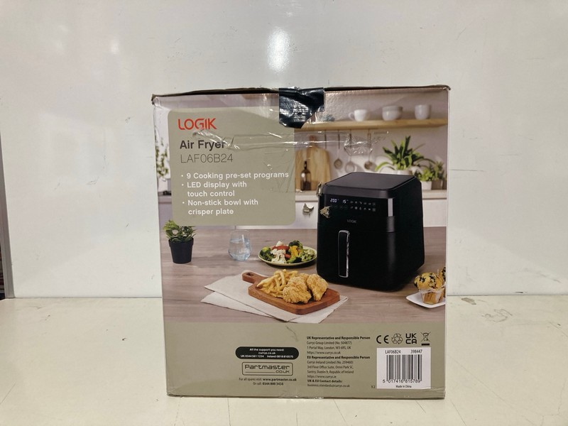 Lot 358  
            Nottingham SR3 - Delivery Only 

                
LOGIK DUAL BASKET AIR FRYER