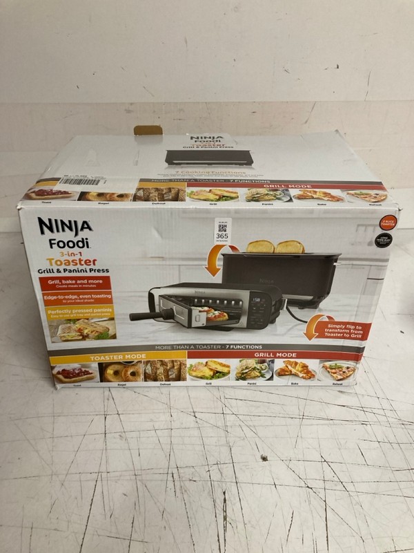 Lot 365  
            Nottingham SR3 - Delivery Only 

                
NINJA FOODI 3-IN-1 TOASTER