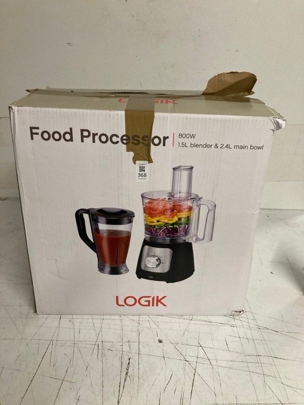 Lot 368  
            Nottingham SR3 - Delivery Only 

                
LOGIK FOOD PROCESSOR