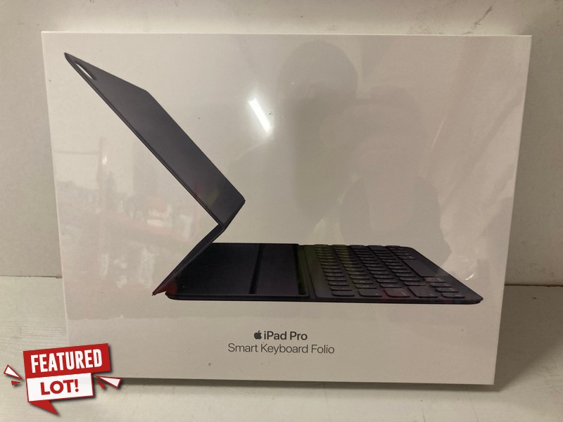 Lot 36  
            Nottingham SR3 - Delivery Only 

                
APPLE IPAD PRO SMART KEYBOARD FOLIO (SEALED)