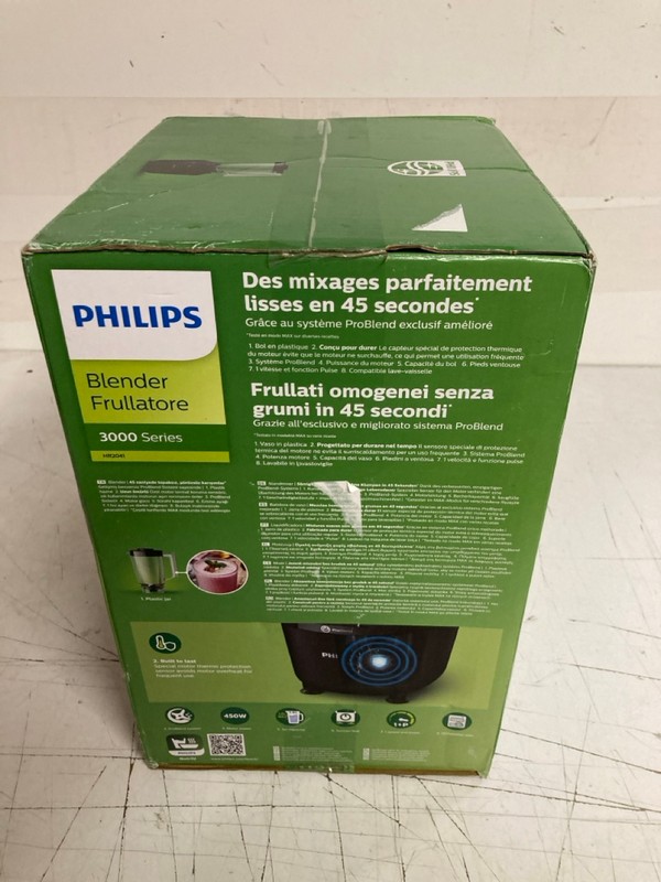 Lot 372  
            Nottingham SR3 - Delivery Only 

                
PHILIPS BLENDER 3000 SERIES - Image 2