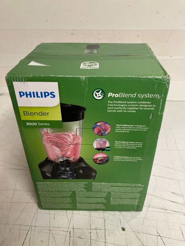 Lot 372  
            Nottingham SR3 - Delivery Only 

                
PHILIPS BLENDER 3000 SERIES - Image 3