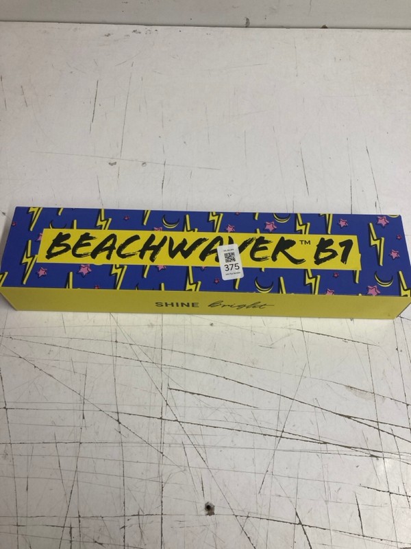 Lot 375  
            Nottingham SR3 - Delivery Only 

                
BEACH WAVER HAIR CURLER