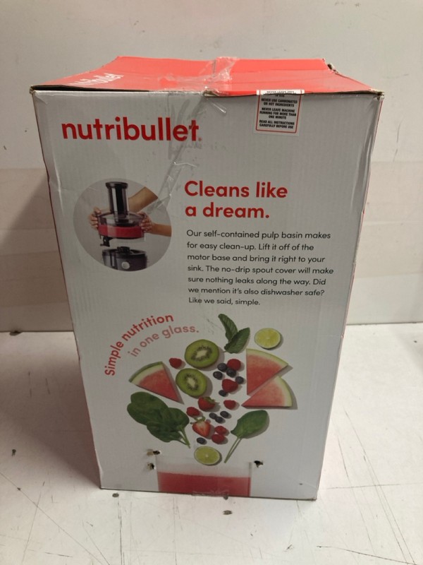 Lot 379  
            Nottingham SR3 - Delivery Only 

                
NUTRIBULLET JUICER - Image 4