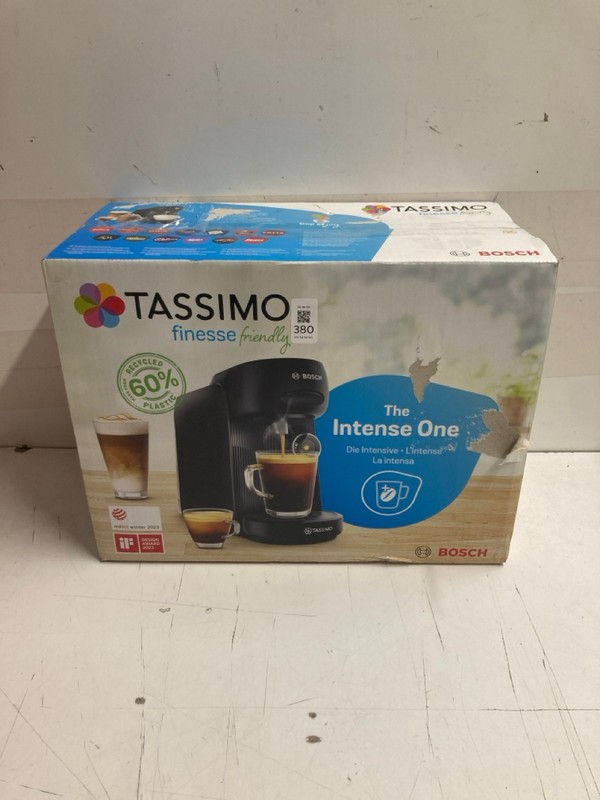 Lot 380  
            Nottingham SR3 - Delivery Only 

                
TASSIMO THE INTENSE ONE