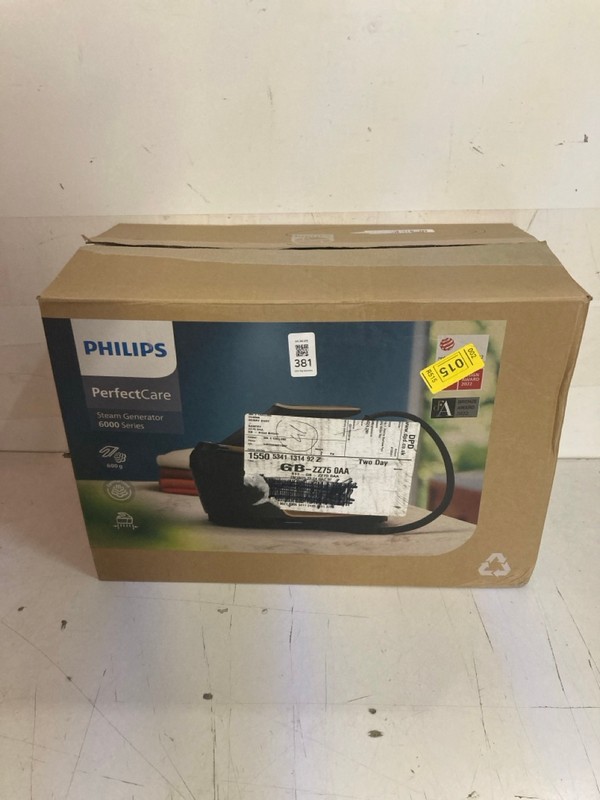 Lot 381  
            Nottingham SR3 - Delivery Only 

                
PHILIPS PERFECTCARE 6000 SERIES IRON