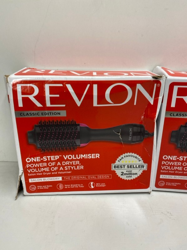 Lot 384  
            Nottingham SR3 - Delivery Only 

                
2 X REVLON ONE STEP COLUMISER - Image 4