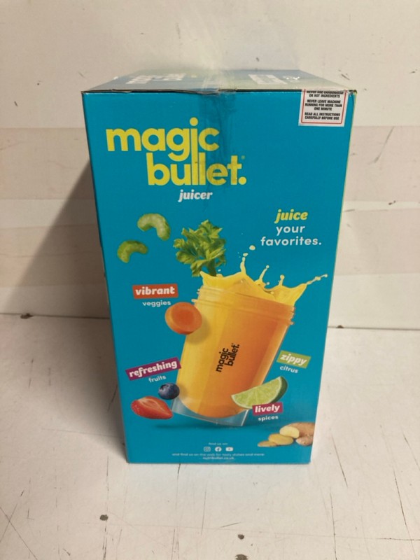 Lot 387  
            Nottingham SR3 - Delivery Only 

                
MAGIC BULLET JUICER - Image 2